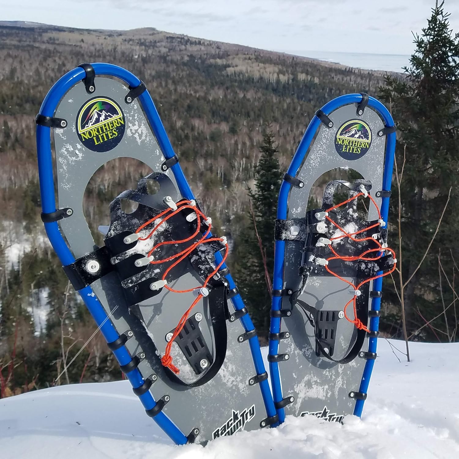 One Size Blue Rave Sports Northern Lites Backcountry Snowshoe Speed Binding