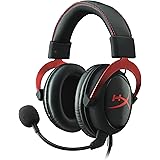 HyperX Cloud II Gaming Headset for PC & PS4 & Xbox One, Nintendo Switch - Red (KHX-HSCP-RD)