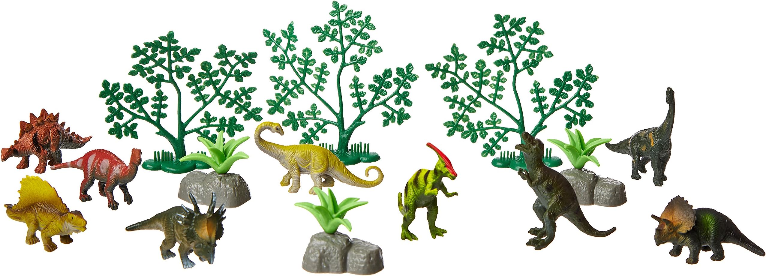 World Animals Dinosaur Bucket Action Figure