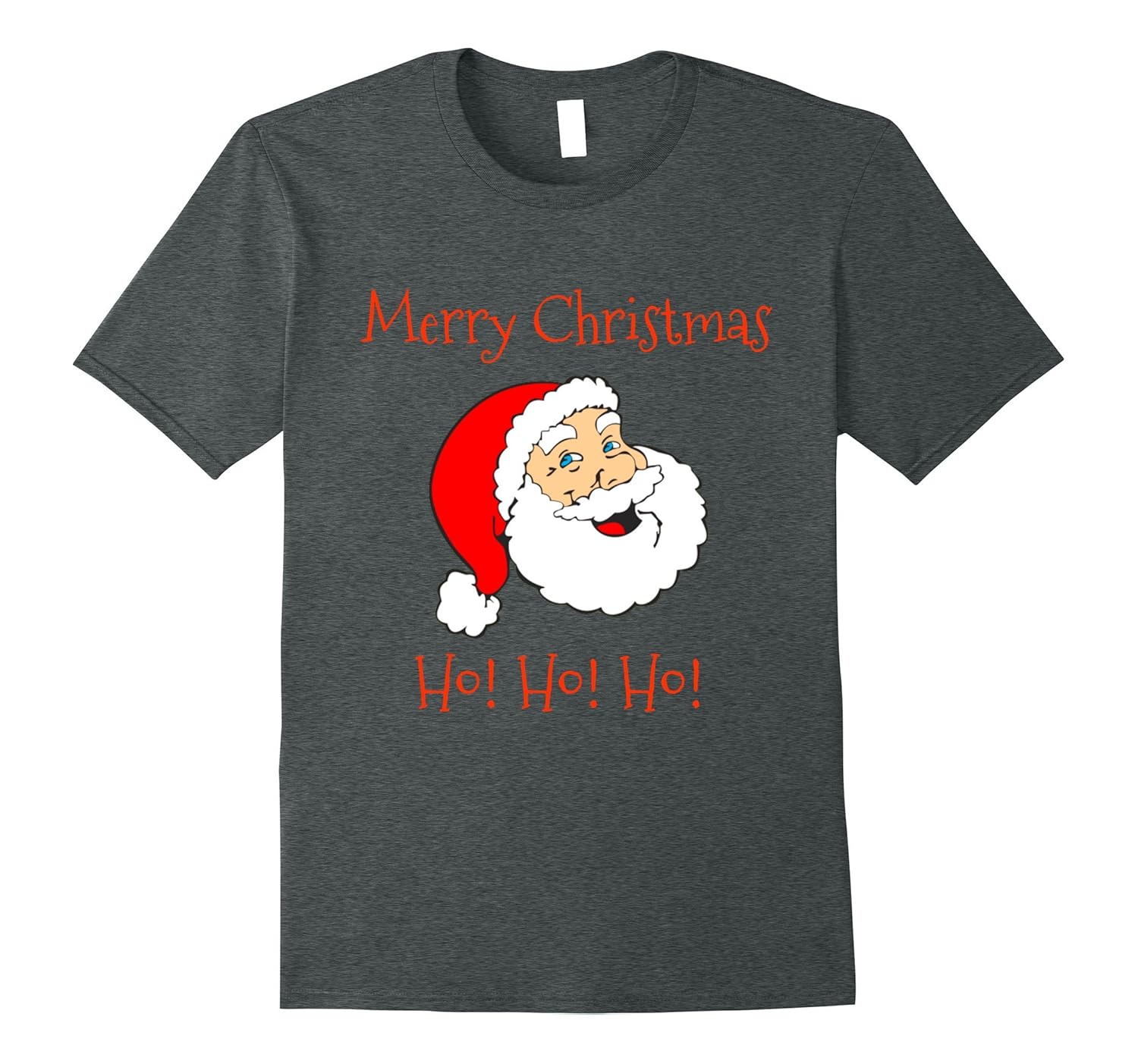 Merry Christmas Ho! Ho! Ho! Funny Santa Claus Shirt-ANZ