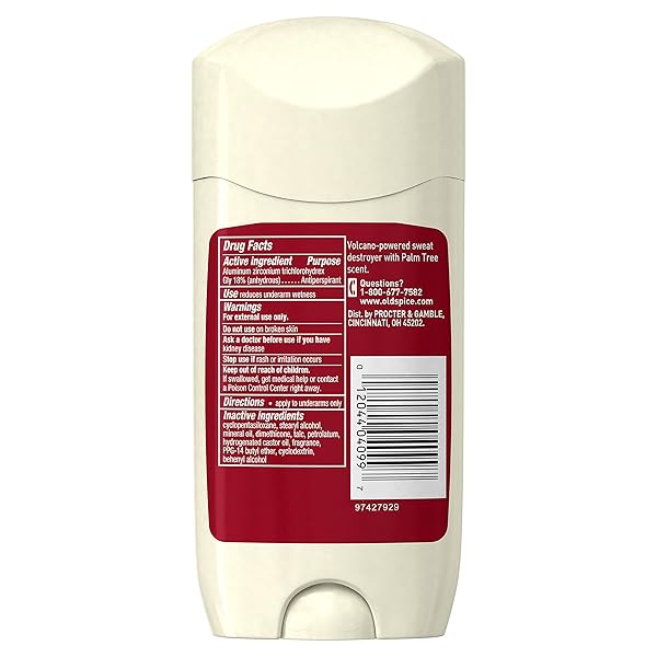 OLD SPICE FRESHER COLLECTION MEN’S ANTI-PERSPIRANT AND DEODORANT, FIJI SCENT – 3.4 OZ