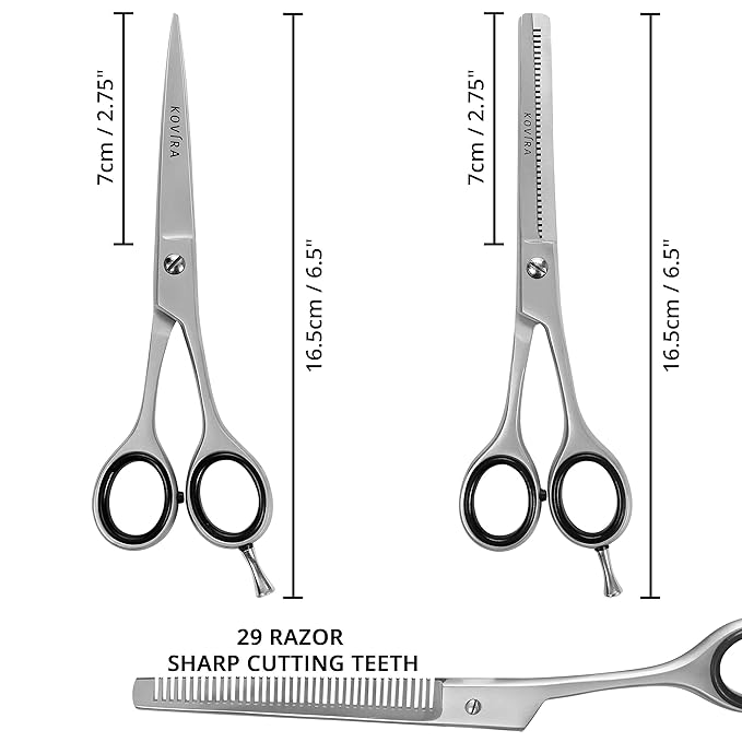 kovira barber scissors and cutting scissors