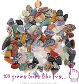 The Bead Shop Polished Tumblestone Gemstones 100g Mix 5–10mm Extra Small view 2