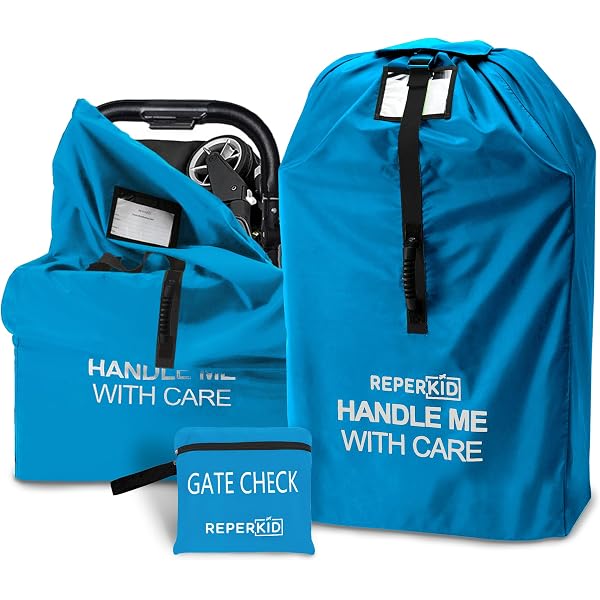 Bolsa Para Cochecito De Viaje | Funda Resistente Al Agua Para Aeropuerto | Bolsa De Transporte Para Puerta De Embarque