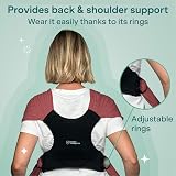 Koala Babycare Baby Sling Easy to Wear Ergonomic Support Bordeaux up to 9 kg view 5