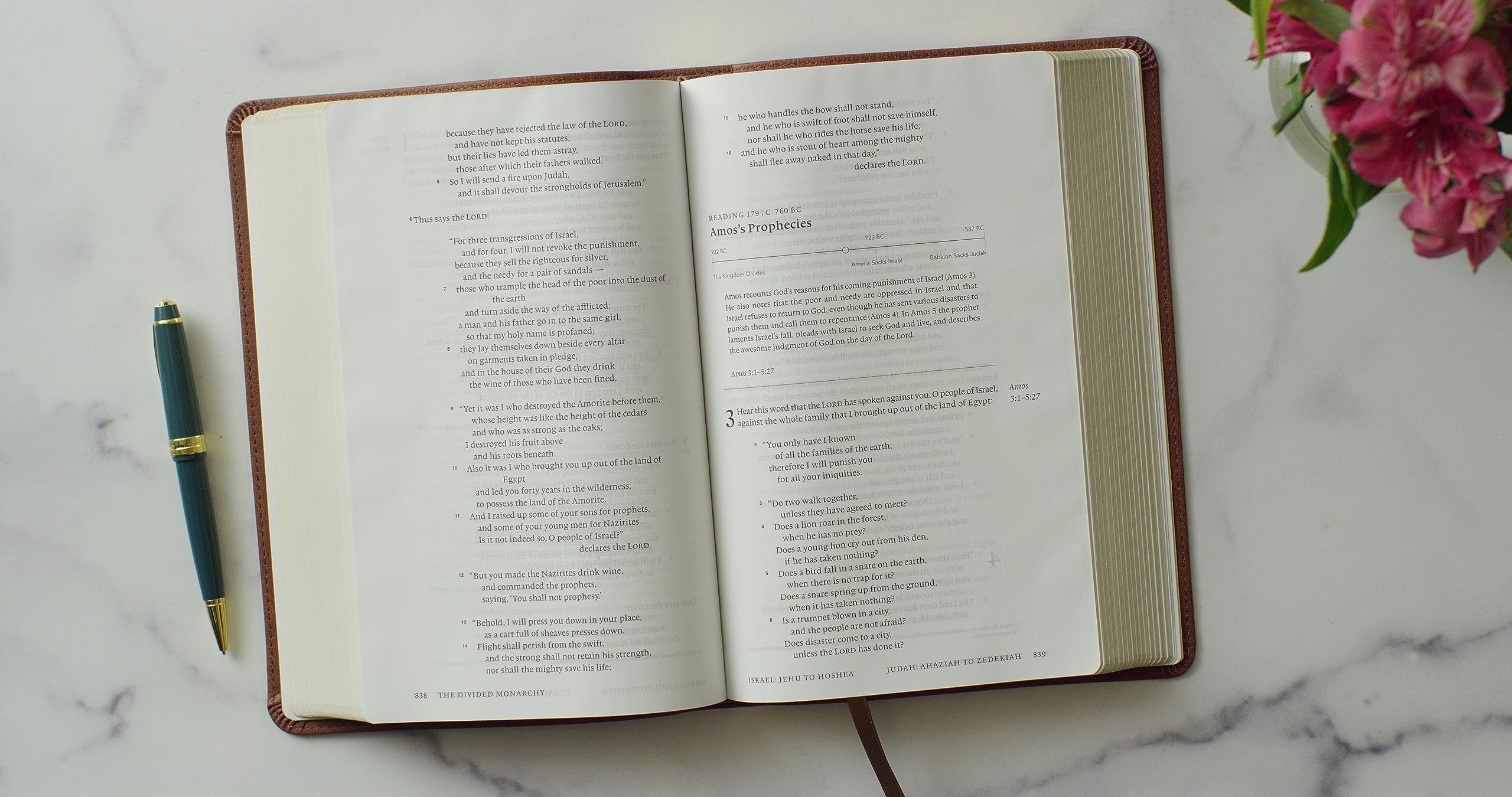 ESV Chronological Bible (TruTone, Brown): Holy Bible, English Standard Version