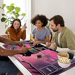 New Playmat with Zones for CCG MTG Trading Card