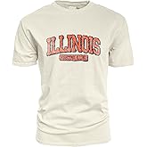 Blue 84 NCAA Unisex-Adult NCAA Officially Licensed T-Shirt Ivory Dyed Ringspun Vintage