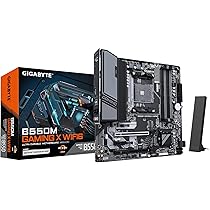 GIGABYTE B550M GAMING X WIFI6 Motherboard - AMD Ryzen 5000 CPUs, 5
