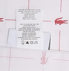 Lacoste Slice Sheet Set, Queen, Baroque Rose