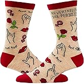 Crazy Dog T-Shirts Womens Empowering Socks Funny Footware for Girls to Make a Statement