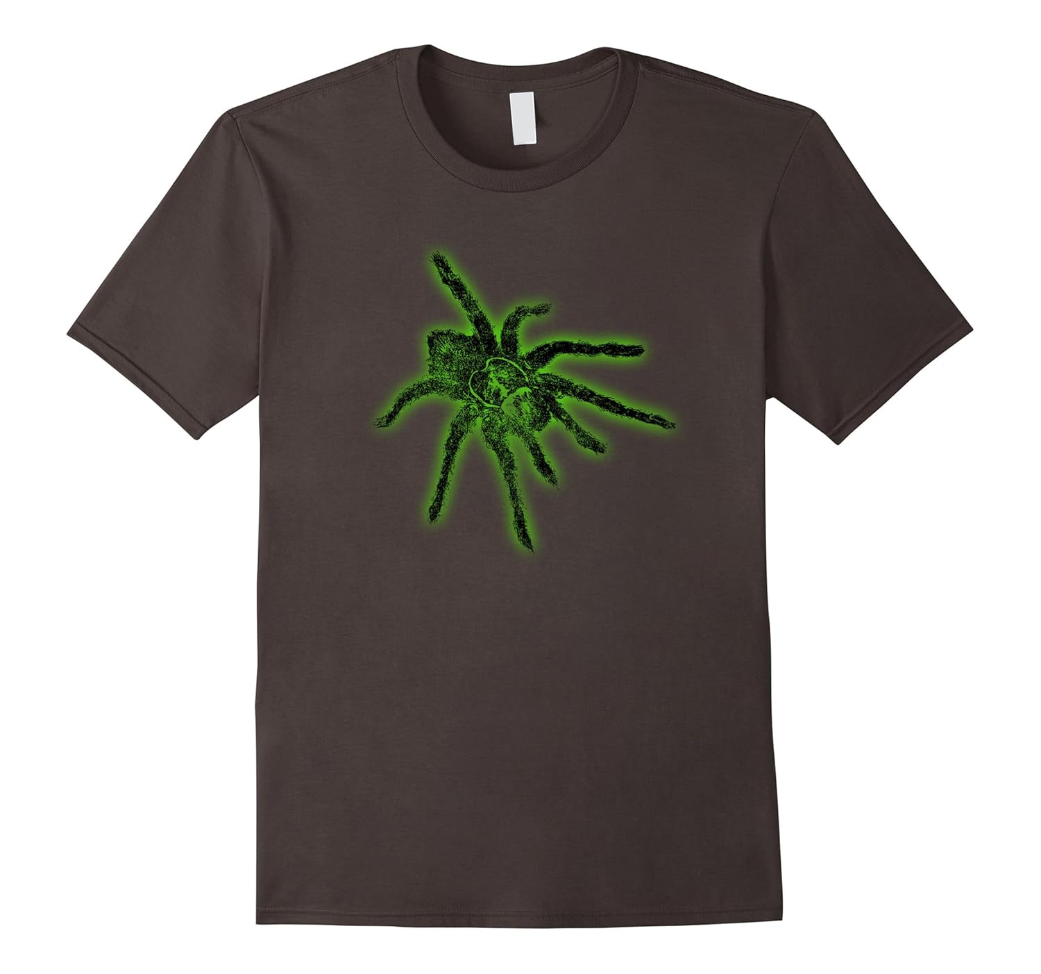 Green Tarantula, Giant Spider, Easy Halloween Costume Tshirt-Rose