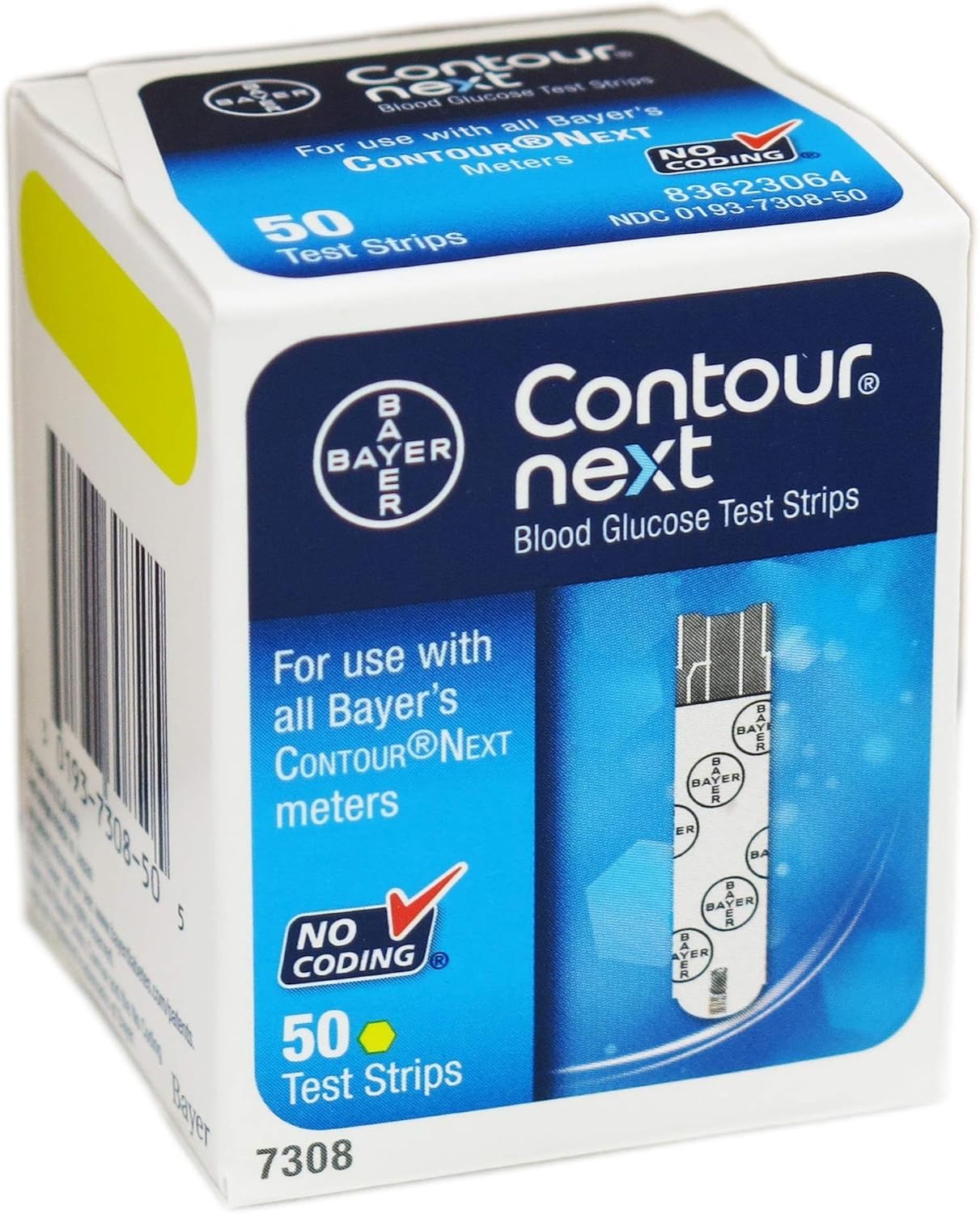 Contour Next Bayer 600 Count: Health & Personal Care