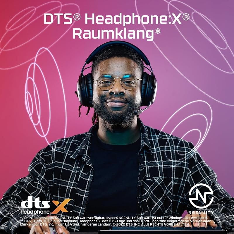 Cloud III S Wireless Gaming Headset mit bis zu 120 Std. Akkulaufzeit
