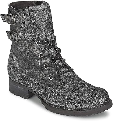 silver boots amazon