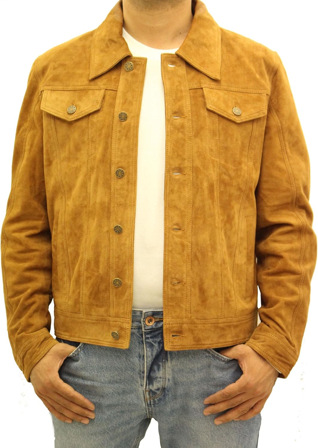 levis suede trucker jacket mens