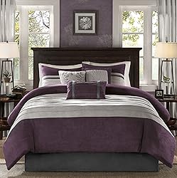 Madison Park Palmer Comforter Set - Faux Suede
