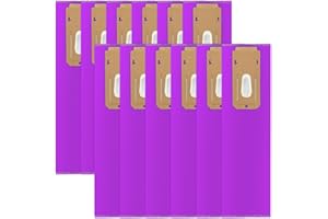 Upgraded 12 Pack Type CC HEPA Upright Vacuum Cleaner Bags AK1CC6H Replacement for All Oreck Elevate Models X3,X5,XL7,XL21,2000,3000,4000,8000,9000 series by Pulluty,Replaces Part # CCPK8DW, AK1CC6A