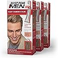 Just For Men Easy Comb-In Color Mens Hair Dye, Easy No Mix Application with Comb Applicator - Dark Blond, A-15, Pack of 3
