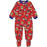 Royal Boys Baby's and Toddlers Cozy Fleece Non-Slip Footed, Zip-Front, Blanket Sleepers