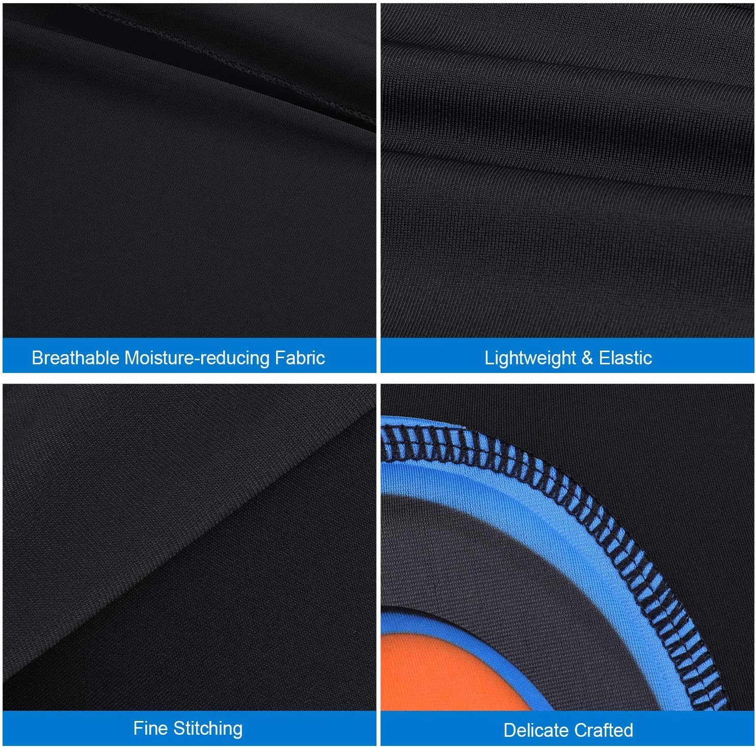 4D Padded Cycling Shorts Men Women, Breathable Bicycle Bike Shorts Underwear: Clothing