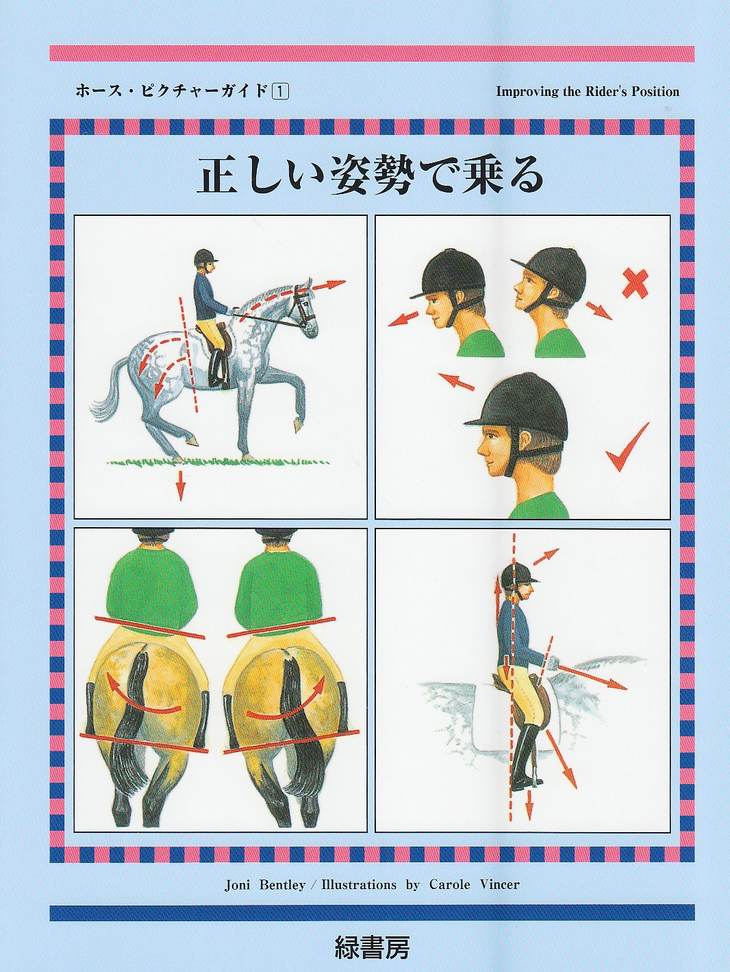 正しい姿勢で乗る ホース ピクチャーガイド ジョニー ベントレイ 柘植 道子 本 通販 Amazon