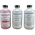 pH Buffer Calibration Kit 3-Pack: 250 mL (8.4 fl oz) Each of pH 4.00, pH 6.86, and pH 9.18 — NIST Traceable Reference Standards for All pH Meters