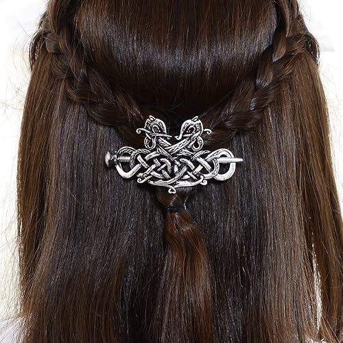 Large Viking Celtic Hair Clip Wedding Hair Accessories Viking