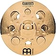 Meinl 16" Trash Stack Cymbal Pair with Holes - Classics Custom Brilliant - Made In Germany, 2-YEAR WARRANTY (CC16-STK)