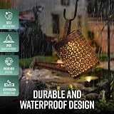 GloBrite 48 LED Solar Watering Can Garden Lights IP65 Waterproof 80 cm view 2
