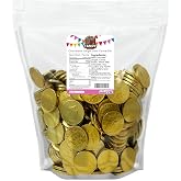 Chocolate Large Gold Coins 5lb Bag | For Pirate Parties, Treasure Hunts, Candy Buffets &amp; Party Favors
