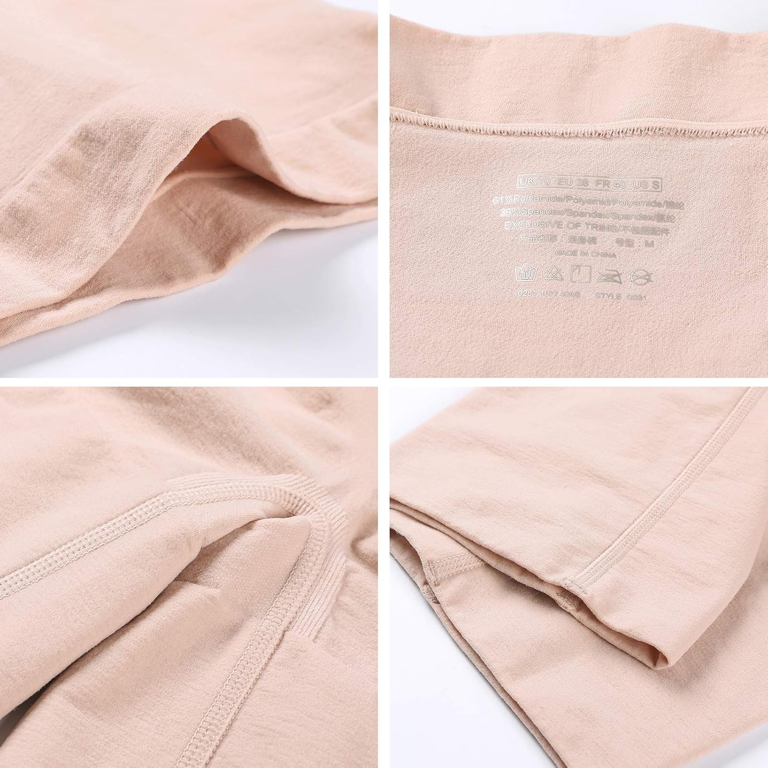 DELIMIRA Women's Tummy Control Shapewear Thigh Slimmer Shorts High Waist at  Women’s Clothing store