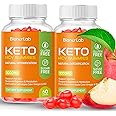 BionerLab Keto ACV Gummies - Sugar Gluten Free Pro Active Super Apple Cider Vinegar Supplement for Men Women - Digestion Metabolism Hair Skin Health (1000MG)