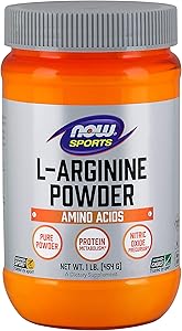 NOW Foods - L-Arginine Powder 1 lb (Pack of 2)