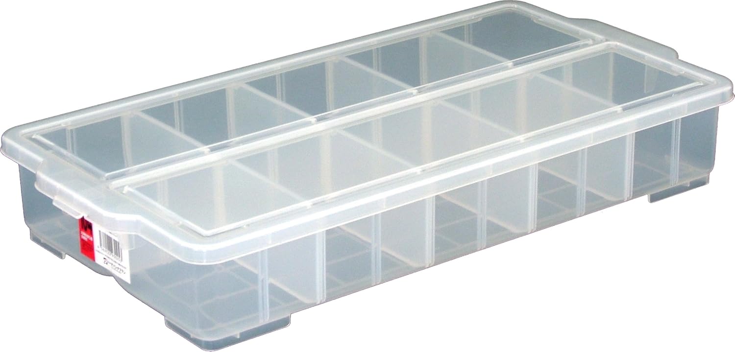 Amazon サンカ セパレート付コンテナ ナチュラル 幅56 5x奥行28 9x高さ8 8cm 104 日本製 Diy 工具 ガーデン