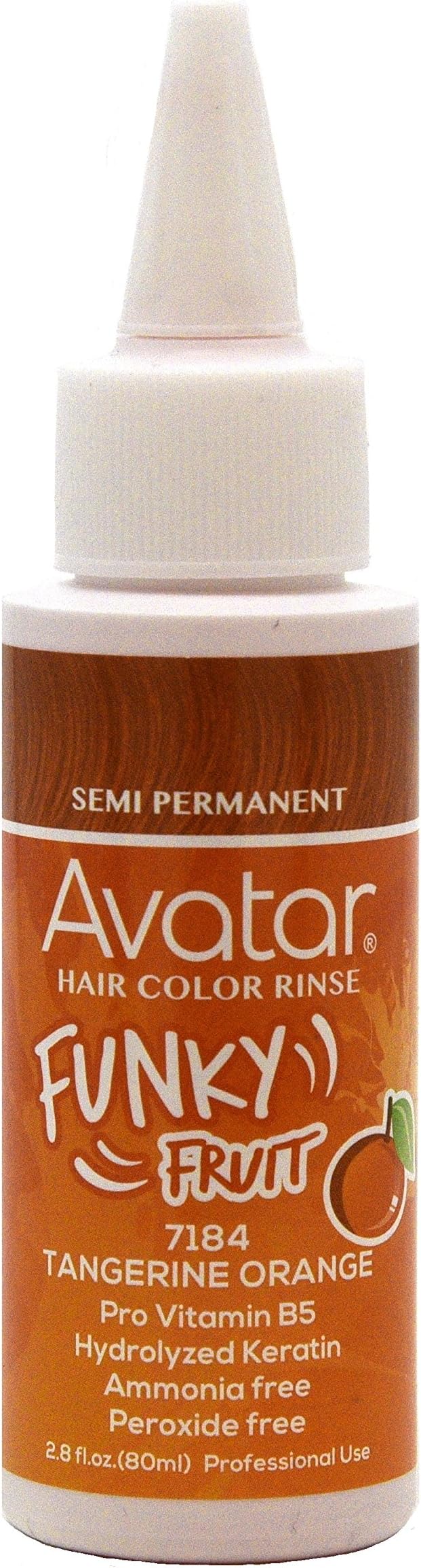 Funky Fruit Semi-permanent Hair Color Rinse 2.8 oz Tangerine Orange