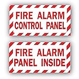 "Fire Alarm Panel Inside" & "Fire Alarm Control