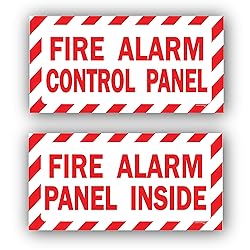 "Fire Alarm Panel Inside" & "Fire Alarm Control