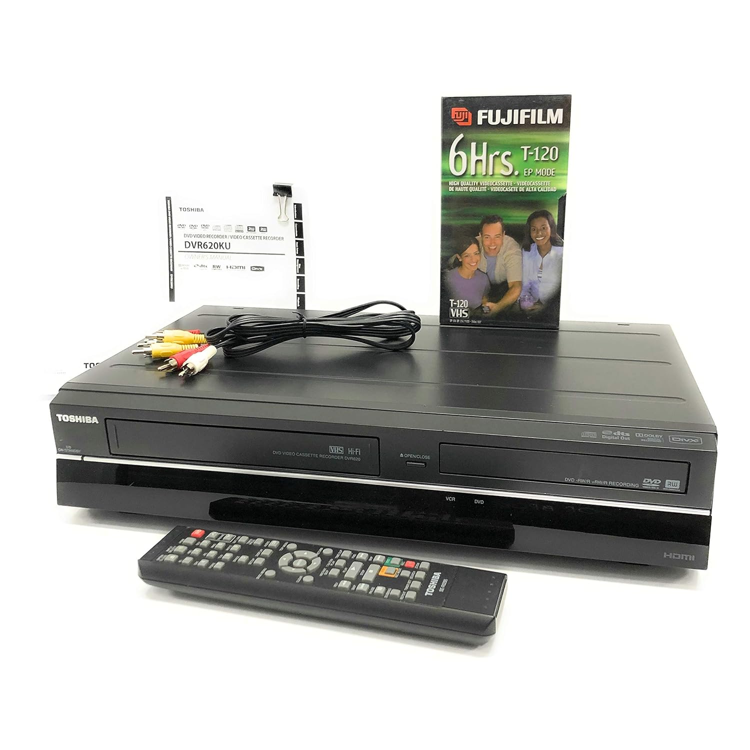 Amazon.com: Toshiba DVD VCR Combo DVR620KU (2012 Model Discontinued) VHS to