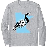 Minnesota Soccer Loon Long Sleeve T-Shirt
