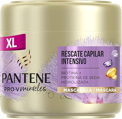 Pantene Intense Hair Rescue Mask Dry Damaged Hair Biotin Silk Protein 300ml