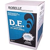 Robelle 24-Pounds Premium D.E. for Pool Filters, Diatomaceous Earth DE Pool Filter Powder, Made in USA
