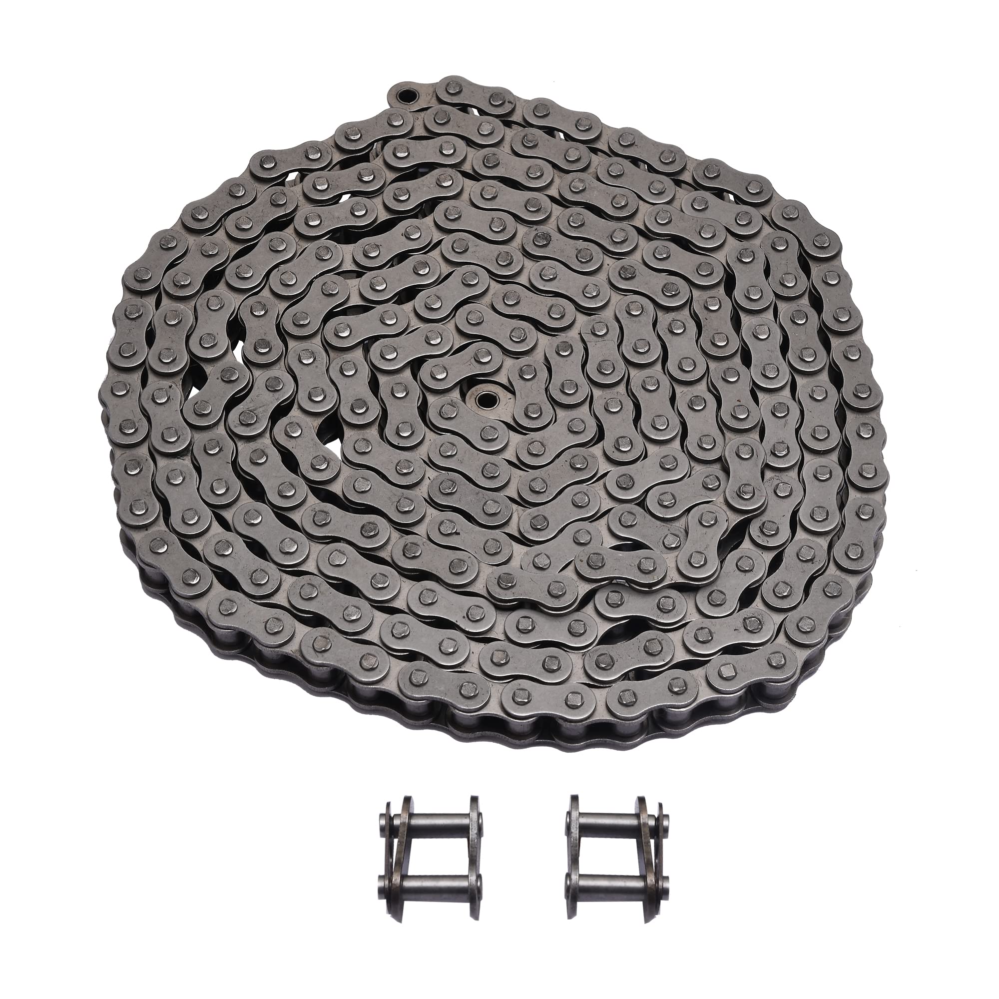 Photo 1 of JIELI Roller Chain for Chain Driven Sliding Gate Opener?10 Feet with 2 Connecting Links?Extension 08B Metric Standard 428#