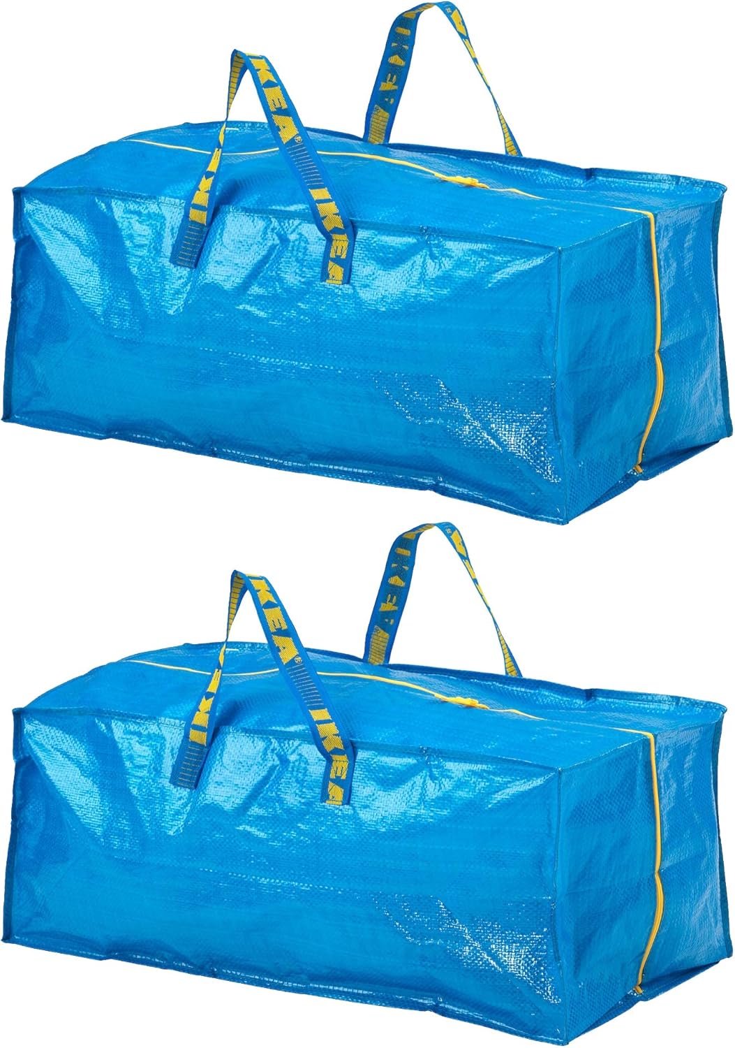 2 x FRAKTA Trunk for Trolley Blue, Length: 73 cm Depth: 35 cm Height: 30 cm Max. load: 25 kg Volume: 76 l