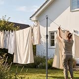 Vivo Technologies 2.2m Telescopic Washing Line Prop Poles - Pack of 2 view 7