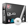 WILSON Staff 2023 Duo Soft NFL Golf Balls - 12 Balls
