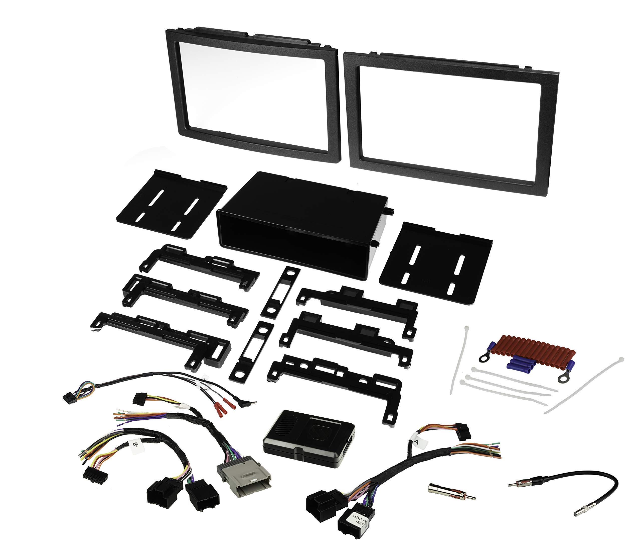SCOSCHE Complete Solutions Kit For BMW 5-Series (2004-2007) – Keeps Steering Controls, Amp, & Works With Quadlock - View #6