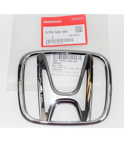 Amazon.com: Genuine Honda 75773-SNX-A01ZC Side (Typefs) (I-Vtec