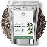 Organic Stinging Nettle 4 oz. (113g), USDA Certified Organic Nettle Leaf Tea, Ortiga, Stinging Nettles Leaf, Cut & Sifted
