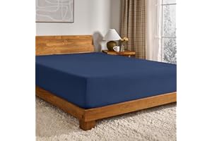 Bare Home Flannel Fitted Bottom Sheets (2 Pack) 100% Cotton, Velvety Soft Heavyweight - Double Brushed Flannel - Deep Pocket 